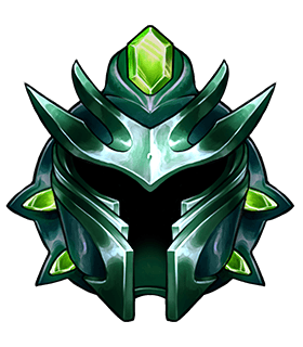 League of Legends: Wild Rift Emerald II rank icon